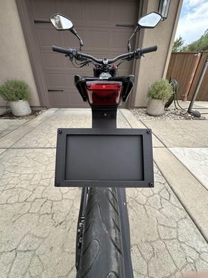 Talaria XXX License Plate Holder