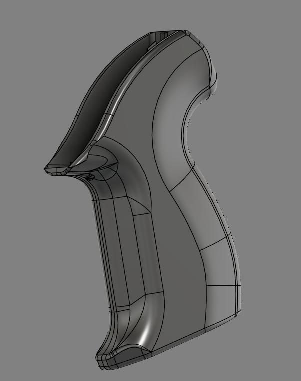 Airsoft Chiappa Rhino Rounded Futuristic Grip