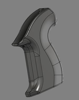 Airsoft Chiappa Rhino Rounded Futuristic Grip