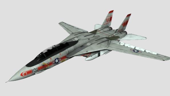 F14A Early American fighter jet