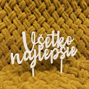 Vsetko najlepsie - Zapich do torty