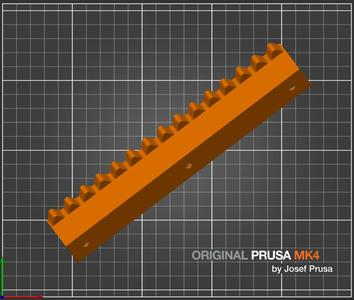 Adria Twin 640 SLB Table Tooth Bracket