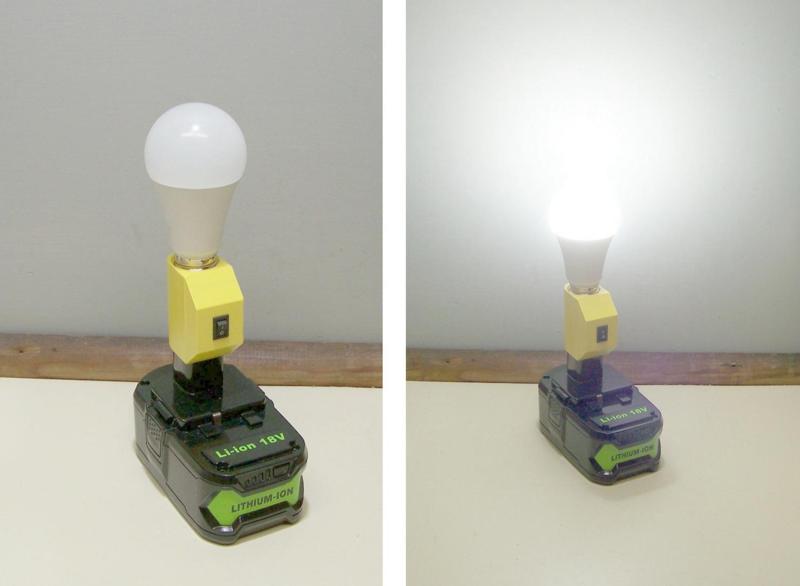 Ryobi 18V Battery Powered Light with Switch