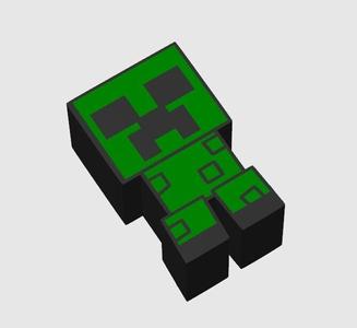 Minecraft creeper pen holder
