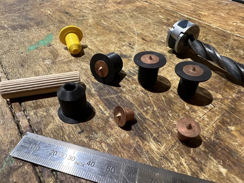 [adapter-set] dowel centering syringes/pins (--> insert 8mm to get 12;14;16mm)