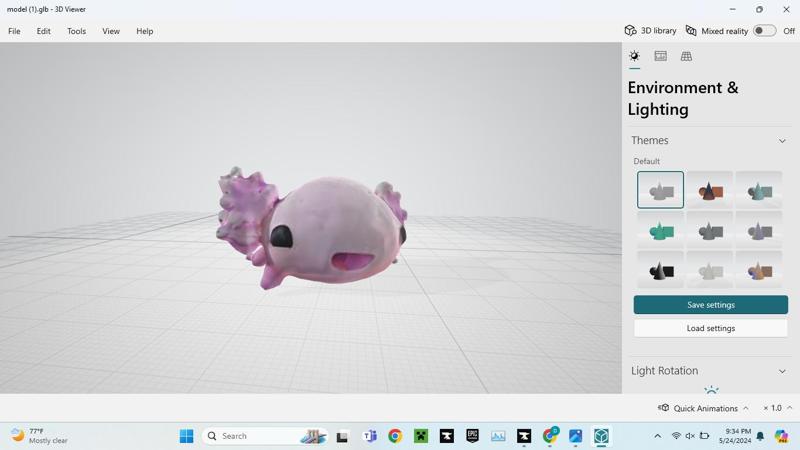 cute axolotl
