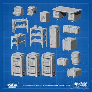Vault Tec Office Bundle - Fallout Wasteland Warfare