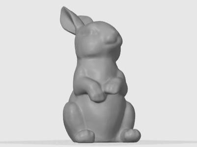 Smoothed Easter Bunny