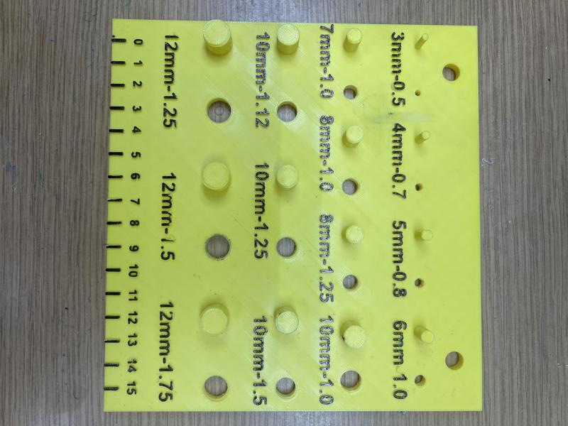 Bolt/Nut Contour Gage (Metric)