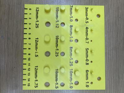 Bolt/Nut Contour Gage (Metric)