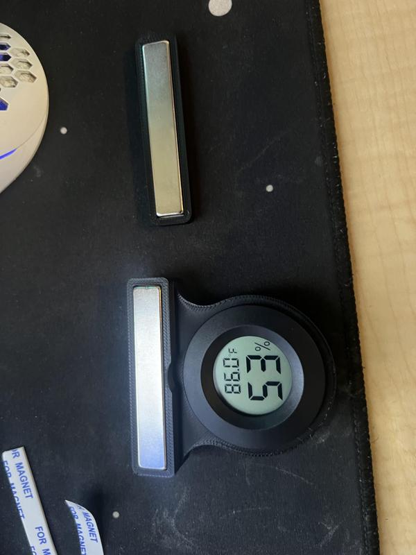 Dry box Hygrometer Magnetic Mount
