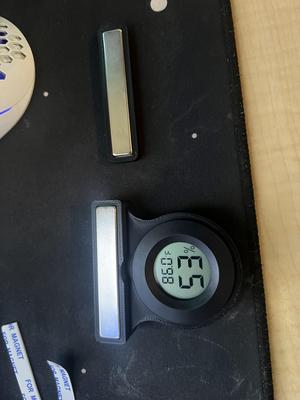 Dry box Hygrometer Magnetic Mount