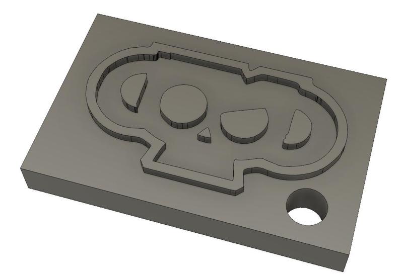 Brawl stars keychain