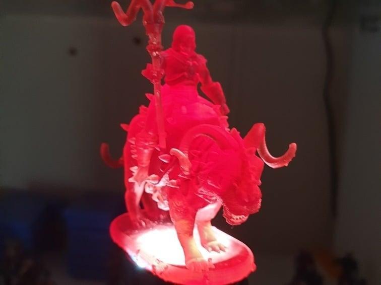 Skeletor with Panthor  - Masters Of the Universe - Miniature