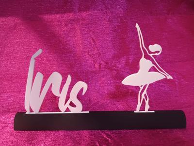 Table Decoration - Iris Ballet