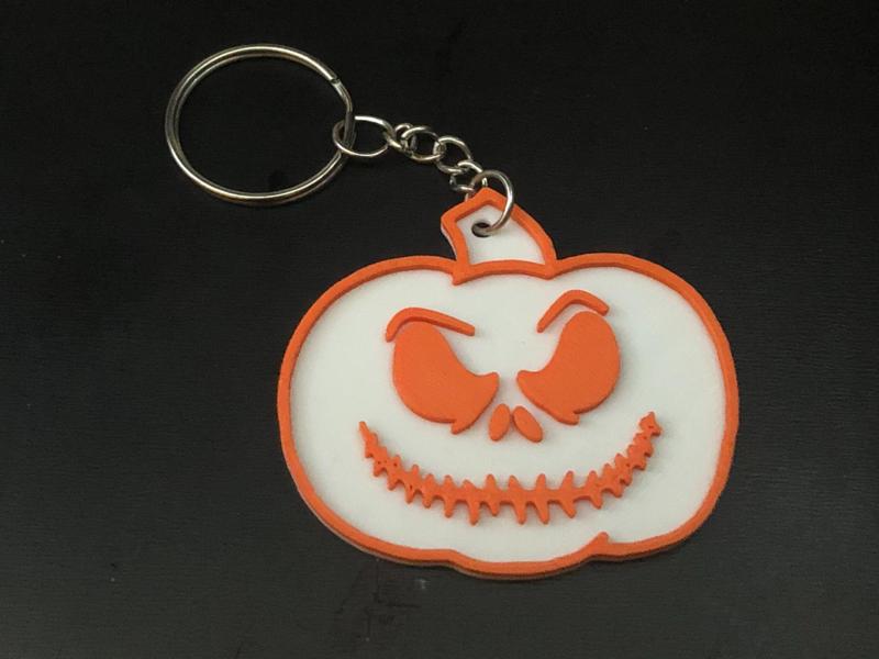 Jack-o-keychain - Wicked Grin 2