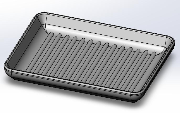 Simple Bar Soap/Sponge Tray