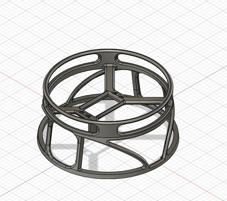 rotating base for a servo