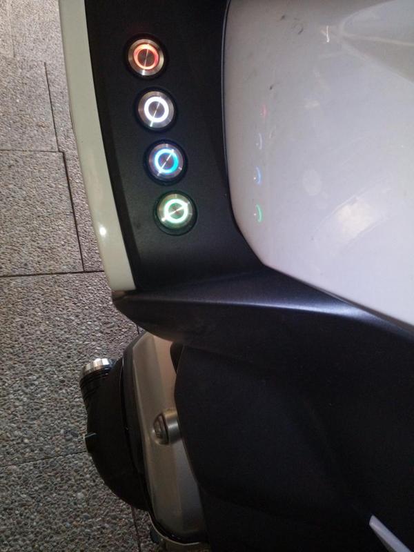 Boite Bouton lumineux étanche