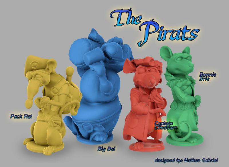 Pirats of the Cistern Game Models
