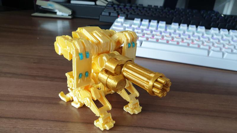 Overwatch Bastion Sentry mode!