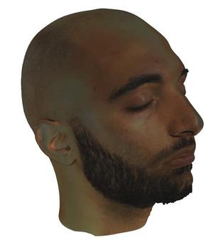 3D scan of my head (color)
