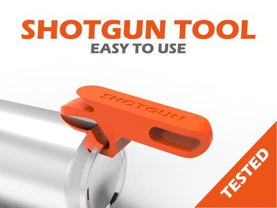 SHOTGUN TOOL - CAN OPENER - (Tested)
