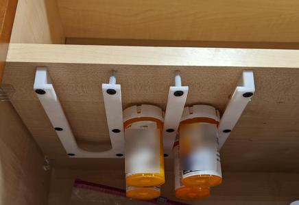 Medicine Cabinet Prescription bottle organizer