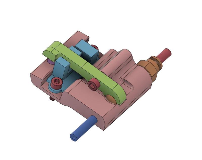 Optical Filament Sensor - Hemera+MMU2 Compatible