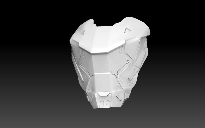 Anthem - Ranger Javelin Facemask (Fan Art)