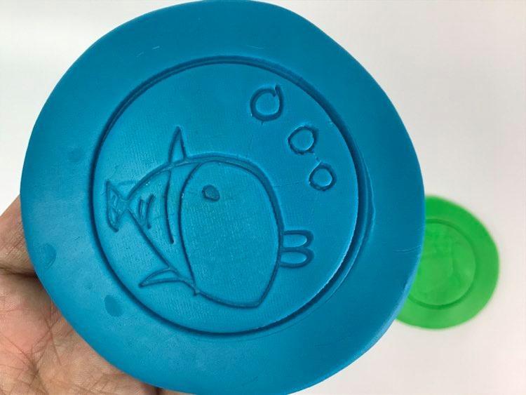 Playdoh | fish | 2D drawing