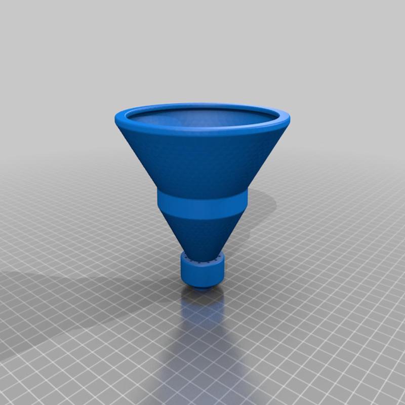 Filter Funnel to screw onto a 2L Cooldrink Bottle