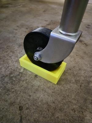 Wheel Chock for 6' Jockey Wheel