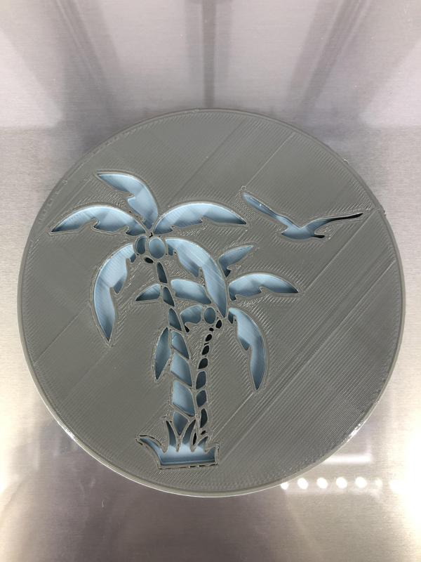 Palmtree coaster