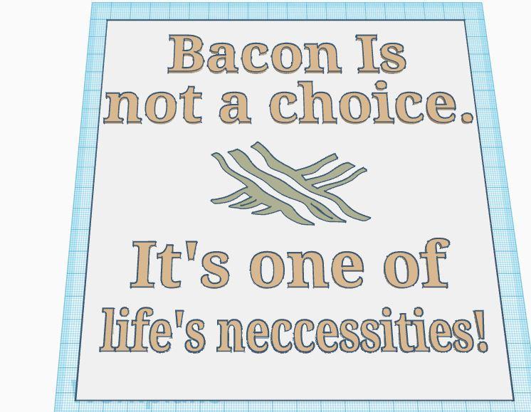 Bacon Sign