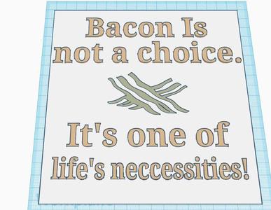 Bacon Sign