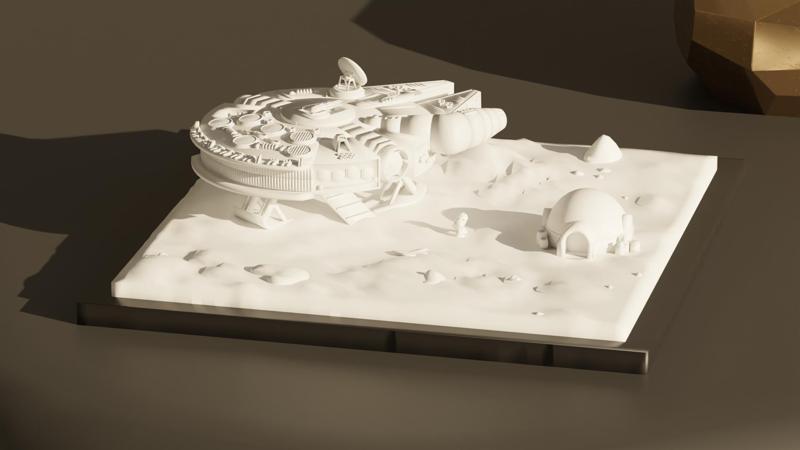 Millennium Falcon - Star Wars Home Decoration