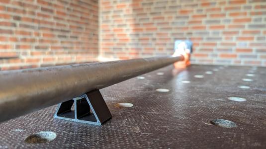 3/4" Pony Pipe Clamp support