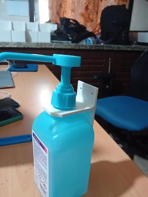 Hand sanitizer bottle holder