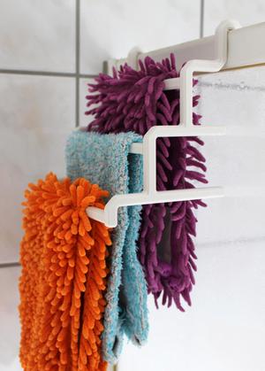 Mop Holder and Dryer Rack with Shower Hook