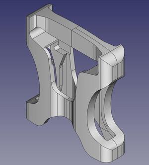 Osprey Talon waist belt buckle outer part
