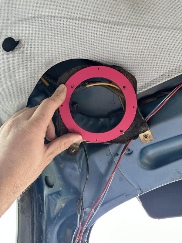 W(S)123 T-Modell Hecklautsprecher Adapterring