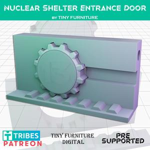 Nuclear Shelter Entrance Door