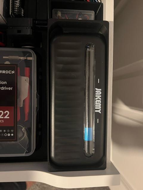 Gridfinity 5X2 Jakemy JM-Y03 Electric Screwdriver Kit Bin