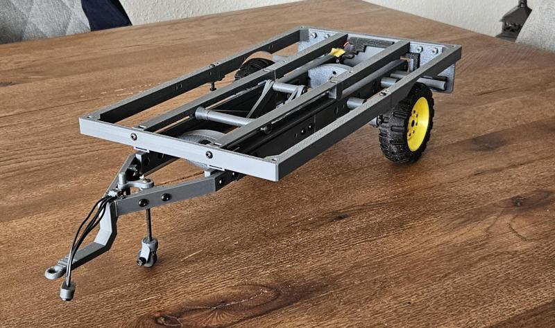 Dumper trailer hook for TEA20 tractor