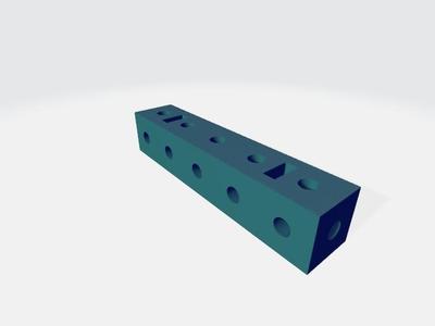 1x1xN  M3 "finger" structural member mk1 (Openbot)