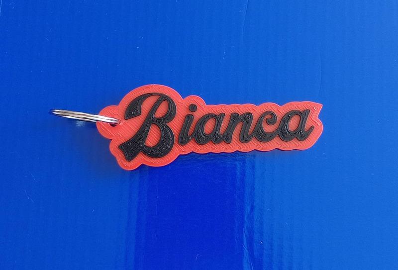 Keychain name Bianca