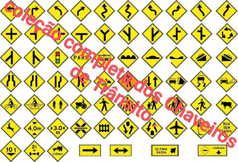 CHAVEIROS de Trânsito