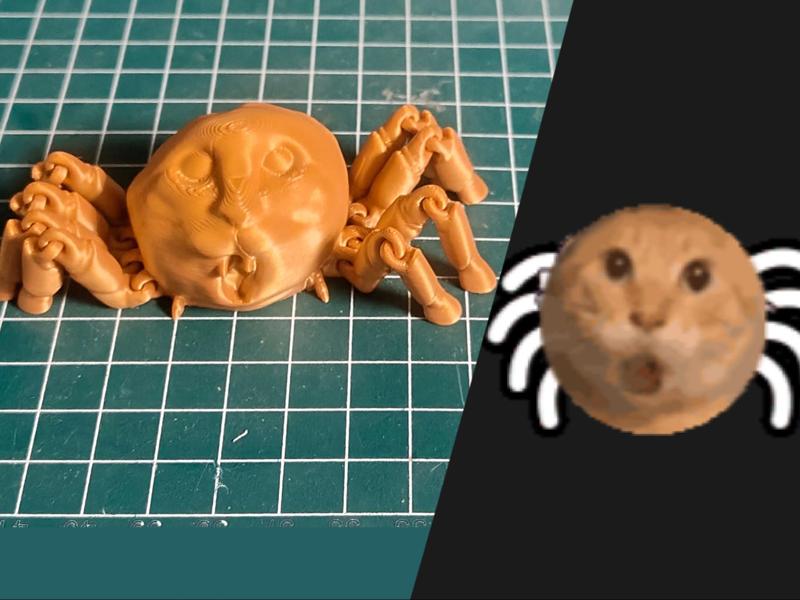 Round-headed Centenarian, Shake Toy, Horror Robot, Cute Kitten, Articulated