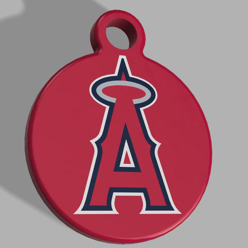 MLB - Los Angeles Angels Keyring